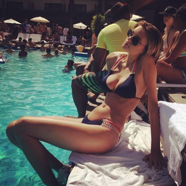 Natalie Pack in a bikini