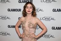 Lily Collins Glamour Magazine 23rd Annual Women Of The Year Gala in New York, Nov. 11, 2013 