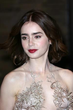 Lily Collins Glamour Magazine 23rd Annual Women Of The Year Gala in New York, Nov. 11, 2013 