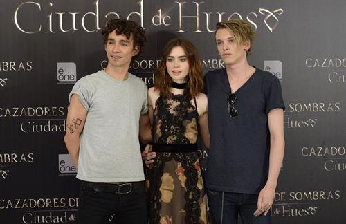 Lily Collins Pictures Lily Collins  The Mortal Instruments: City of Bones  Madrid Premiere 8/22/2013