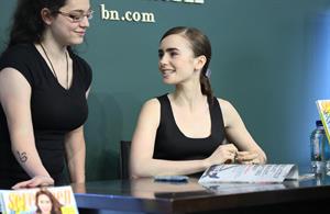 Lily Collins Seventeen Magazine September Cover Issue Celebration - New York, Aug. 6, 2013 