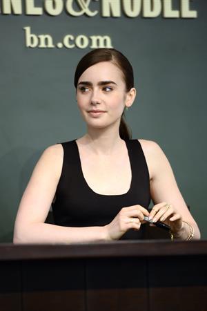 Lily Collins Seventeen Magazine September Cover Issue Celebration - New York, Aug. 6, 2013 