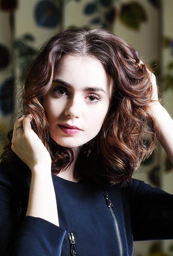 Lily Collins - The Times UK Mag June 2013  