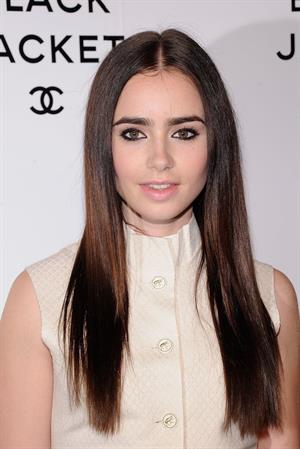 Lily Collins - CHANEL's The Little Black Jacket Event in New York City (June 6, 2012)