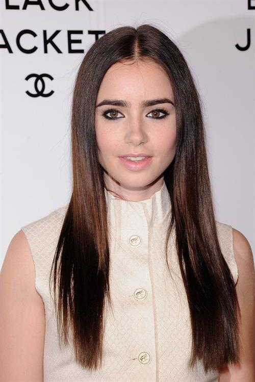 Lily Collins - CHANEL's The Little Black Jacket Event in New York City (June 6, 2012)