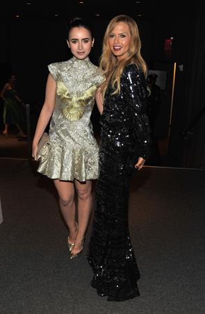 Lily Collins - CFDA Fashion Awards in New York June 4, 2012