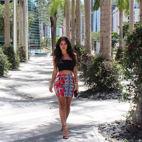 Nicole Isaacs in a bikini