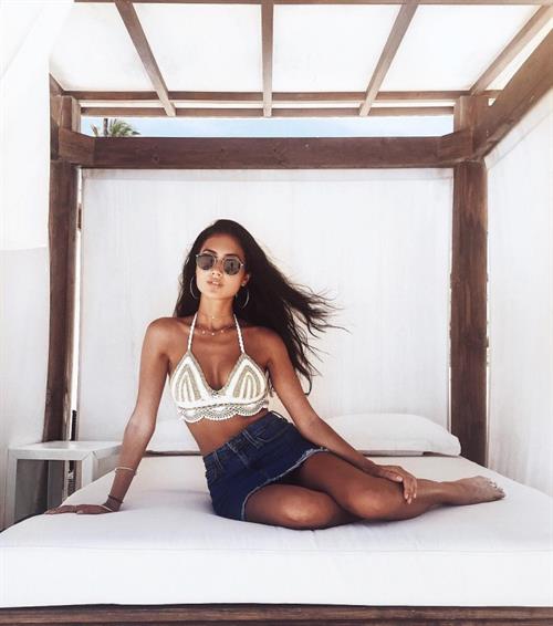 Racquel Natasha in a bikini