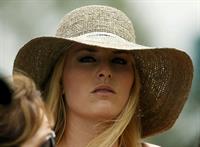 Lindsey Vonn First round of the 2013 Masters Tournament at Augusta National Golf Club 11.04.13 