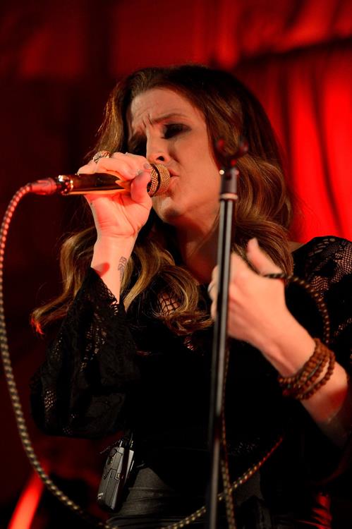Lisa Marie Presley Performs on stage at Bush Hall in London, England (October 4, 2012) 