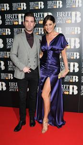 Lisa Snowdon BRIT Awards, Feb 20, 2013 