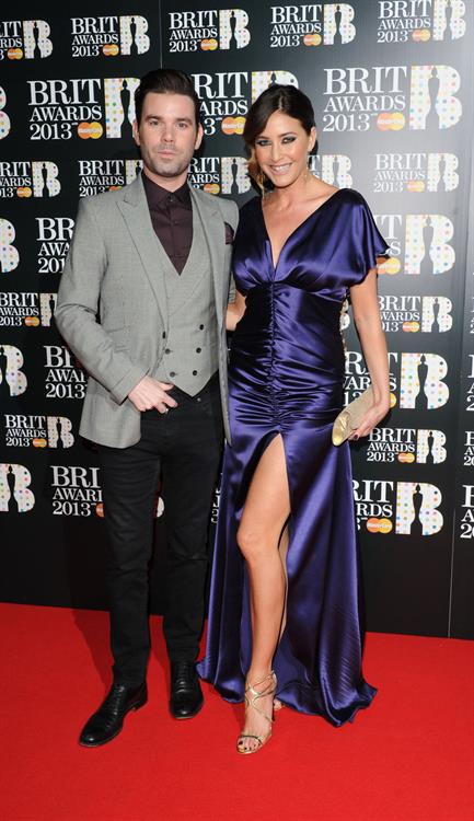 Lisa Snowdon BRIT Awards, Feb 20, 2013 