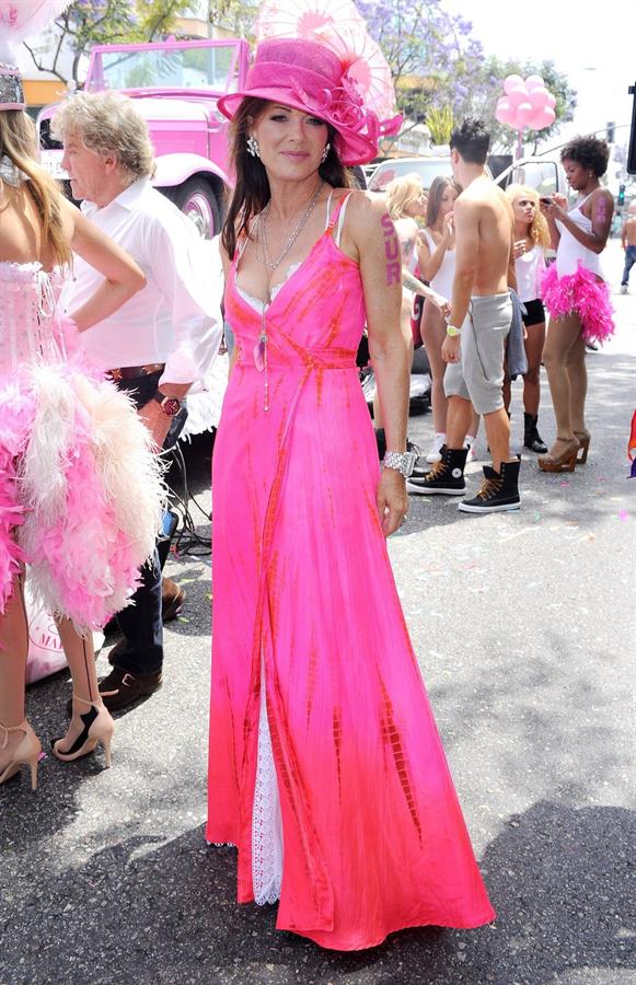 Lisa Vanderpump LA Pride Parade (June 9, 2013) 