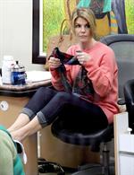 Lori Loughlin at a salon in Beverly Hills 1/28/13 