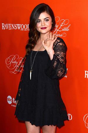 Lucy Hale “Pretty Little Liars” Halloween Episode screening in Hollywood, October 15, 2013 