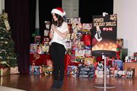 Lucy Hale Power Holiday Smiles campaign NY 11/20/12 