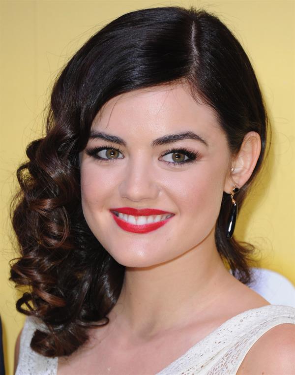 Lucy Hale 46th annual CMA awards in Nashville 11/1/12