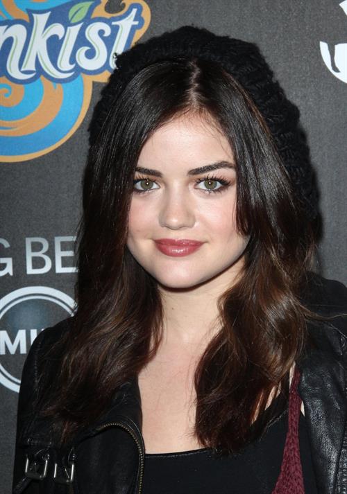 Lucy Hale 4th annual Haunted Hayride LA 10/7/12 