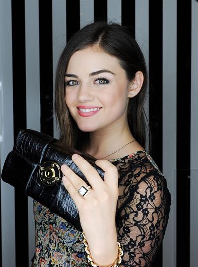 Lucy Hale - Las Vegas Fashion Show Mall August 29, 2012