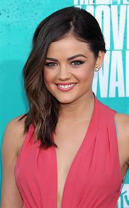 Lucy Hale - 2012 MTV Movie Awards (Arrival) in Universal City (June 3, 2012)