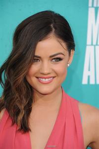 Lucy Hale - 2012 MTV Movie Awards (Arrival) in Universal City (June 3, 2012)
