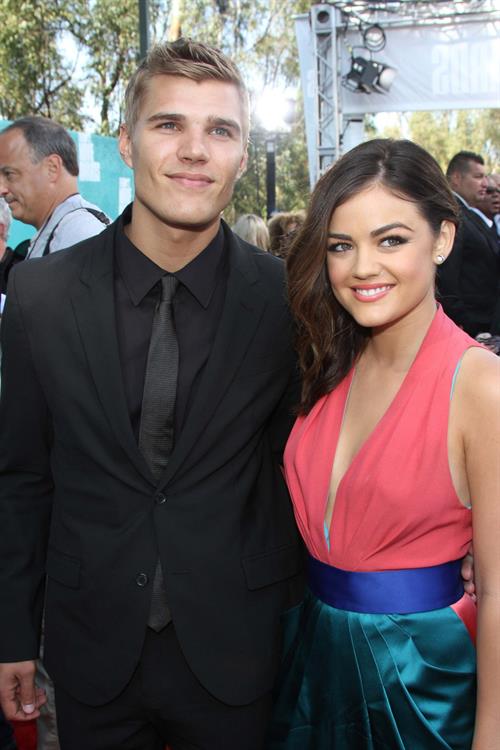 Lucy Hale - 2012 MTV Movie Awards (Arrival) in Universal City (June 3, 2012)