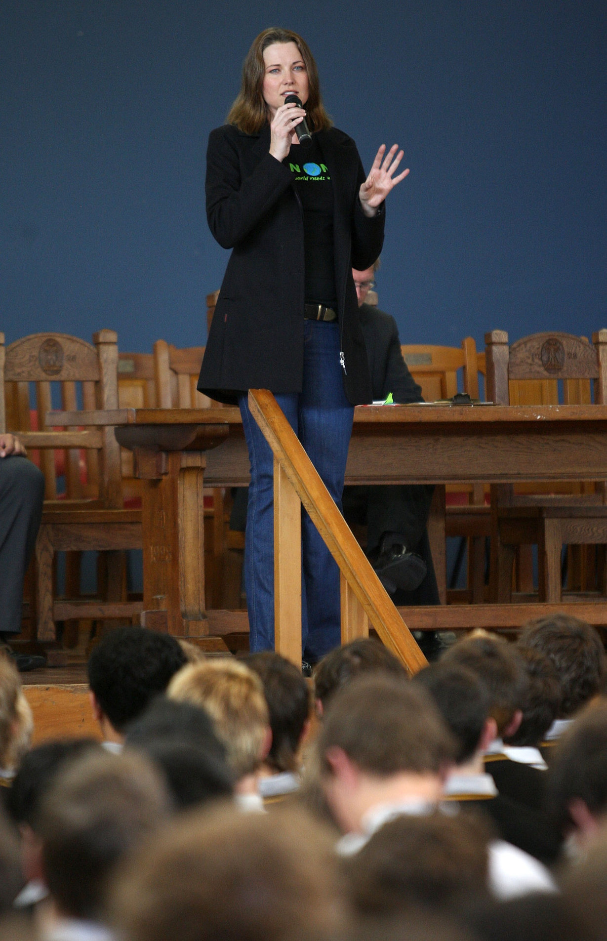 Lucy Lawless - in Wellington, New Zealand 10/15/09  