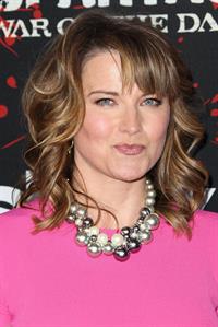 Lucy Lawless U.S.Premiere Screening of Spartacus War of the Damned' at Regal Cinemas in LA on January 22, 2013