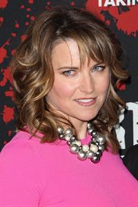 Lucy Lawless U.S.Premiere Screening of Spartacus War of the Damned' at Regal Cinemas in LA on January 22, 2013