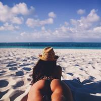 Mónica Alvarez in a bikini - ass