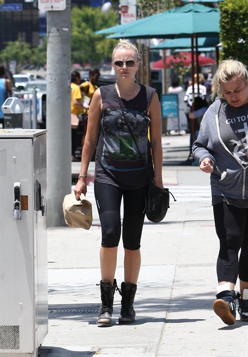 Malin Akerman out and about in Beverly Hills on May 31, 2013
