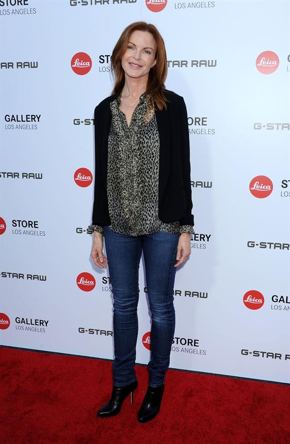 Marcia Cross G-Star RAW unveils RAW Leica at the Leica Store Opening on June 20, 2013
