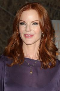 Marcia Cross Marcia Cross Lights The Empire State Building In Honor Of Plan International USA on October 10, 2012