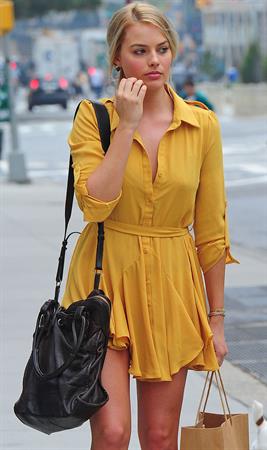 Margot Robbie - out in Soho NYC October 3, 2012