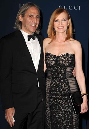 Marg Helgenberger 2013 LACMA Art Film Gala in LA on November 2, 2013 