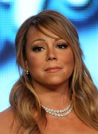 Mariah Carey American Idol panel during 2013 Winter TCA Tour in Pasadena 08.01.13 