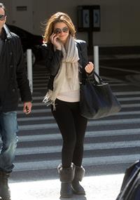 Maria Menounos arrives at LAX Airport on March 10, 2013