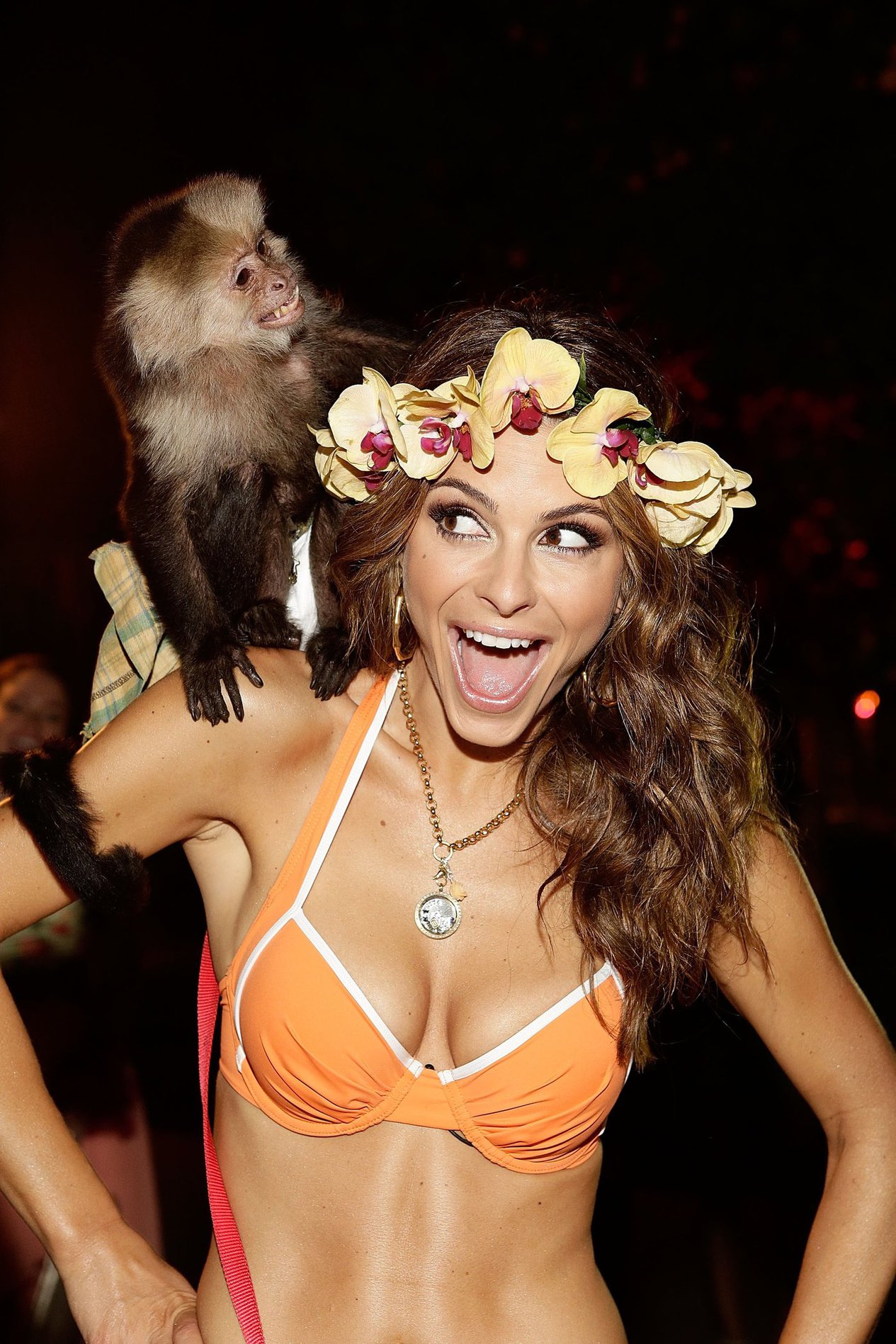 Maria Menounos at her C. Wonder & Patron Tequila sponsored birthday party in LA 6/8/13 