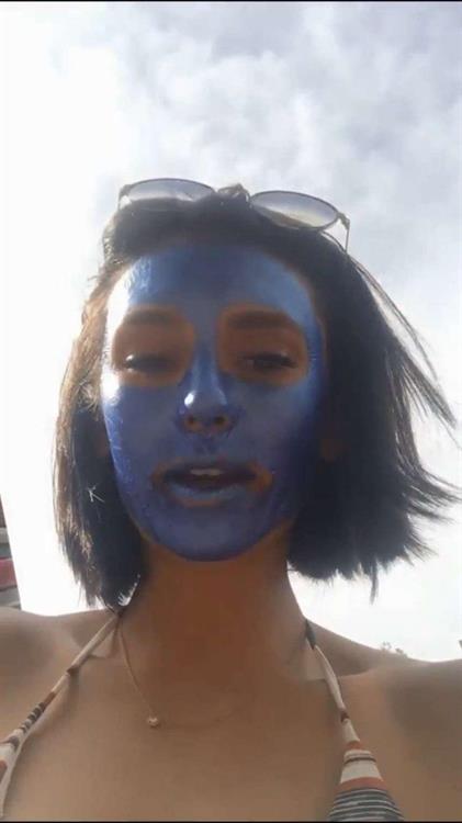 Nina Dobrev in a bikini