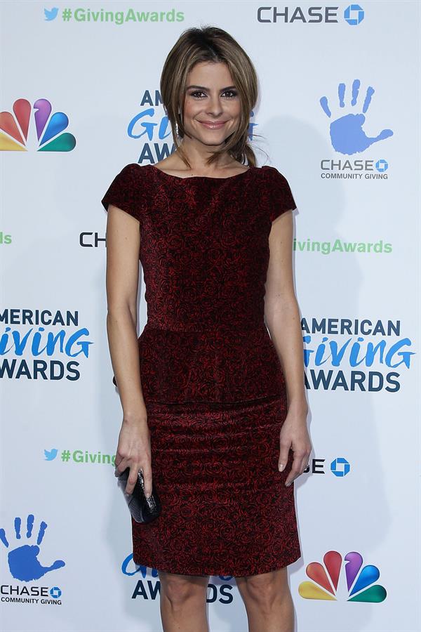 Maria Menounos  American Giving Awards at the Pasadena Civic Auditorium in Pasadena 12/7/12 