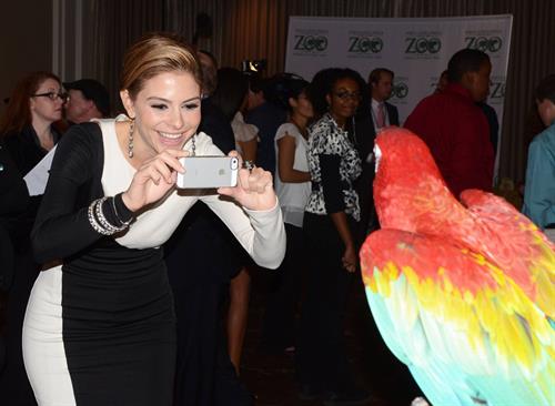 Maria Menounos Global Conservation Gala for the Philadelphia Zoo 11/1/12