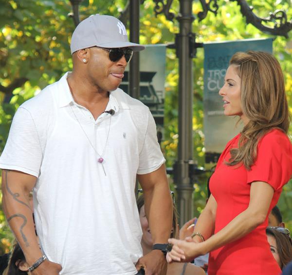 Maria Menounos at The Grove for filming October 2, 2012 