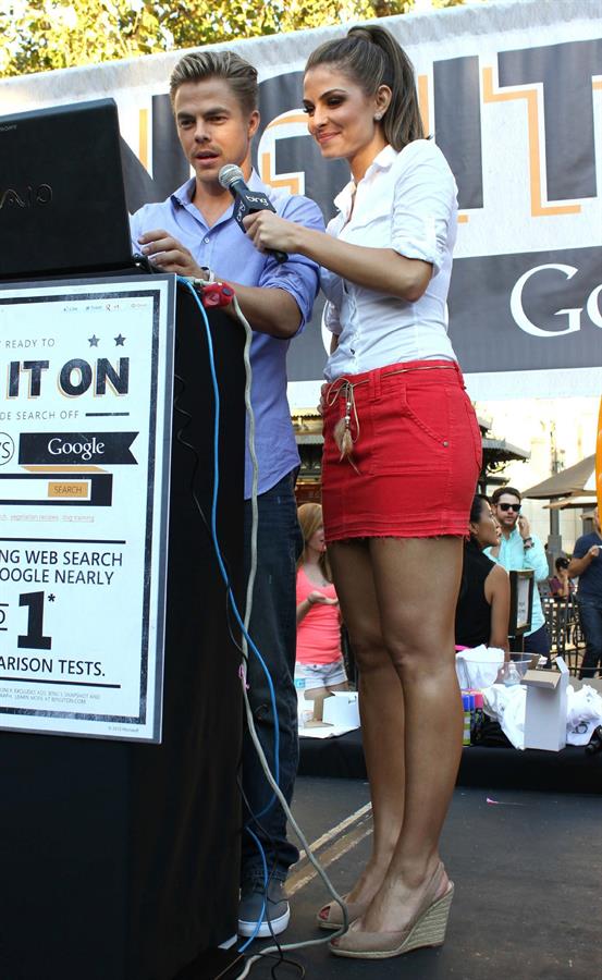 Maria Menounos - Promotes Bing at The Grove - September 13, 2012