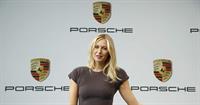 Maria Sharapova unveiled as Porsche's new brand ambassador in Stuttgart 4/22/13 