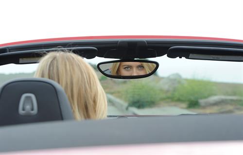 Maria Sharapova Porsche photoshoot in Manhattan Beach, California on July 11, 2013 