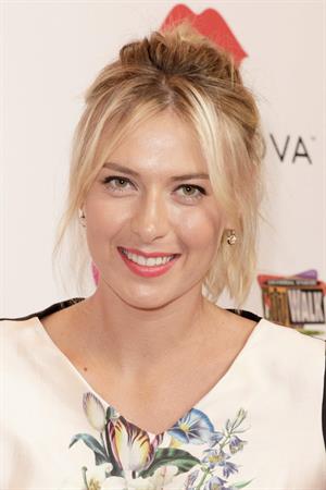Maria Sharapova poses during Maria Sharapova launches her Sugarpova Candy Collection December 13, 2012 