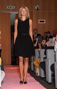 Maria Sharapova attends a press conference to present Saturday's exhibition match Milan November 30, 2012 