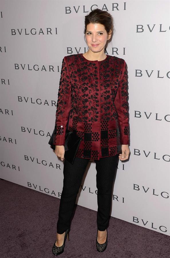 Marisa Tomei BVLGARI Elizabeth Taylor Collection Party February19, 2013 