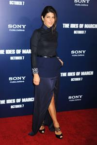 Marisa Tomei 'Ides Of March' New York City premiere 2011-10-05 