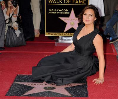 Mariska Hargitay Honored With Star On The Hollywood Walk Of Fame - Hollywood, Nov. 8, 2013 